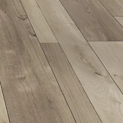 GoodHome Sol stratifié Bexhill , passage élevé AC4, effet chêne, L.138,3 cm x l.19,3 cm x ép.8 mm