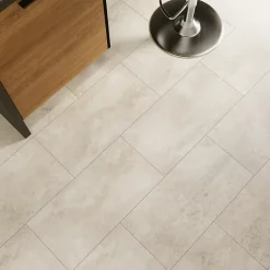 Sol stratifié clipsable Elstree aspect pierre naturelle 8 mm compatible pièces humides-GoodHome Discount