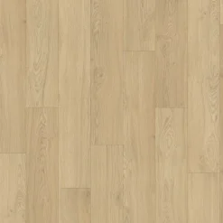 GoodHome Sol stratifié clipsable Helmsley chêne coloris naturel 12 mm