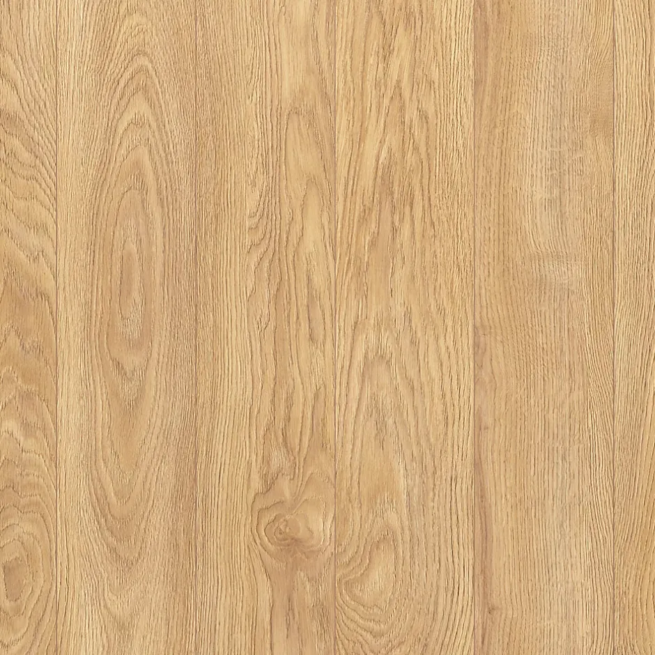 Sol stratifié effet bois brut passage intense AC4, L.128,8 x l.19,5 cm x ép.7 mm, Kirton, resistant à l'eau-Kronospan