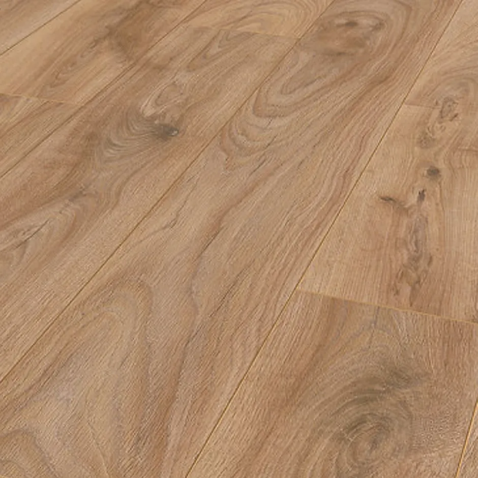 Forestea Sol stratifié effet parquet 10 mm Marronnier fauve boite de 7 lames 1,73 m2 EH RES 5537