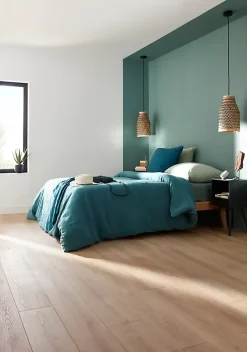 Sol stratifié Malton décor chêne naturel 10 mm l.138 x l.19,3 cm-GoodHome Sale