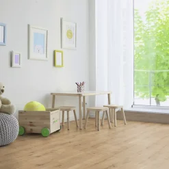 GoodHome Sol stratifié Marcel effet chêne L. 138,3 x l. 19,3 cm, ép. 1cm