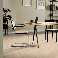 Sol stratifié passage intense AC5, effet bois brut, L 129,2 cm x l 19,3 cm x ép 8 mm, Alishan-GoodHome Discount