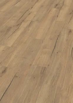 GoodHome Sol stratifié Shawford bois naturel L. 129,2 cm x l.19,3 x Ep.10 mm