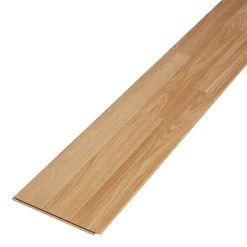 Sol stratifié 3-Strip, passage modéré AC3, effet chêne miel, L.129 cm x l.19,4 x cm ép.6 mm- Outlet