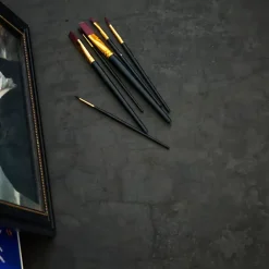 Sol vinyle Aspect béton vieilli noir minéral - Rouleau de 3m x 3m-Décoweb Clearance