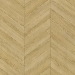 Décoweb Sol Vinyle effet Parquet chevron Chêne naturel - Rouleau de 4m x 5m
