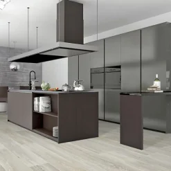 Sol vinyle effet parquet chêne scandinave blanchi - Echantillon 15 x 20 cm-Décoweb Clearance