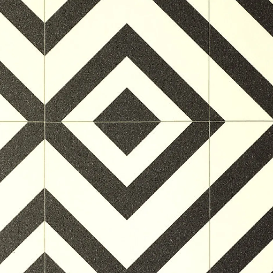 Décoweb Sol Vinyle Imitation Carrelage losange - Rouleau de 2m x 3m