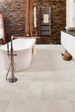 Unilin Sol vinyle rouleau Genova effet pierre naturel L.2m IVC