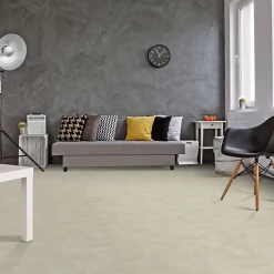 Décoweb Sol vinyle Textile - Effet béton lissé gris centaure - Rouleau de 3m x 6m