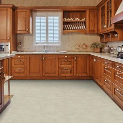 Sol vinyle Textile - Effet béton lissé gris centaure - Rouleau de 3m x 2m-Décoweb Best