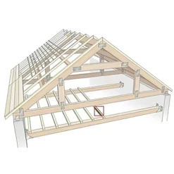 Solivette traitée 160 x 32 mm L.3 m classe 2