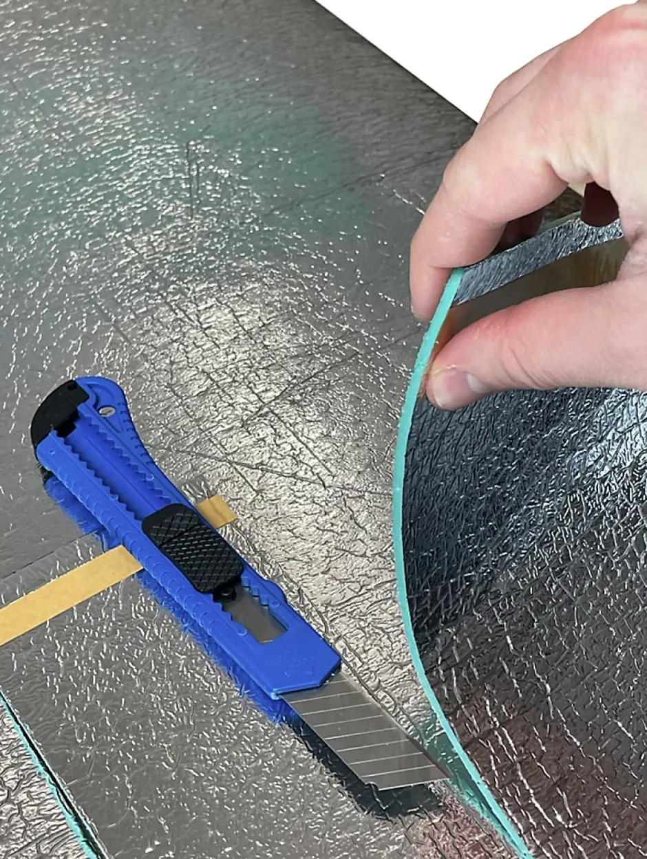 Sous couche XPS 12m2 3mm avec film PET isolation phonique thermique pour parquet et moquette non compatible chauffage au sol-Ikhemalarka Discount