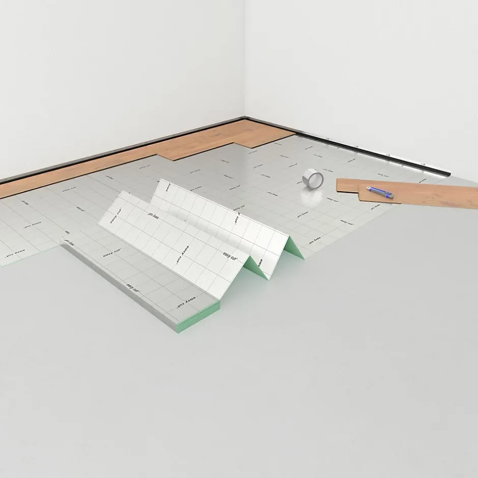 Volden Sous-couche anti-humidité pour sol stratifié ép. 3mm 10m²