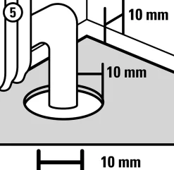 Volden Sous-couche fibre de bois pour sol stratifié ép. 5mm 7m²