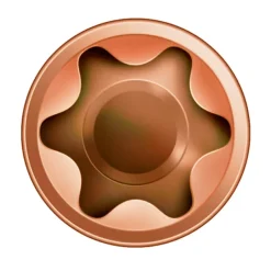 Spax - Vis à bois pour terrasse A2 Antique - 5x50 mm - Boîte de 200 vis