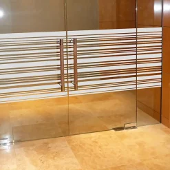 Ambiance Sticker Sticker vitres lignes horizontales 55x200cm 55 x 200 cm