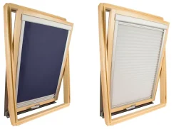 Store Duo compatible fenêtre de toit VELUX pour dimension UK08- Gris anthracite-Avosdim Best