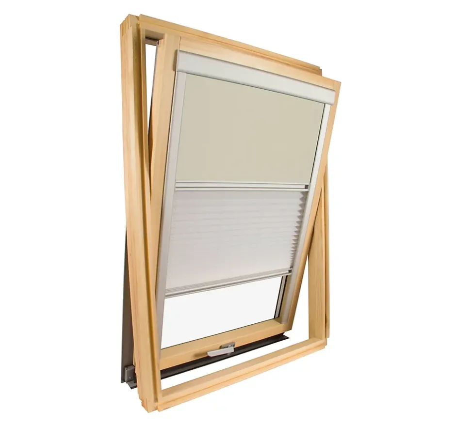 Store Duo compatible fenêtre de toit VELUX pour dimension M06, 14, 306 - Beige-Avosdim Best