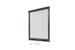 Avosdim Store Moustiquaire ALU recoupable - L100 x H160cm - Gris Anthracite