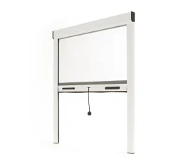 Avosdim Store Moustiquaire ALU recoupable - L150 x H160cm - Blanc