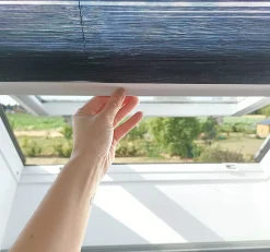 Store Moustiquaire Plissé pour Fenêtre de Toit - L120 x H160cm-Avosdim Clearance