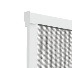Store moustiquaire PVC pour fenêtre l. 125 x H. 150 cm