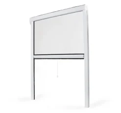 Store Moustiquaire PVC recoupable - L100 x H160cm - Blanc-Avosdim