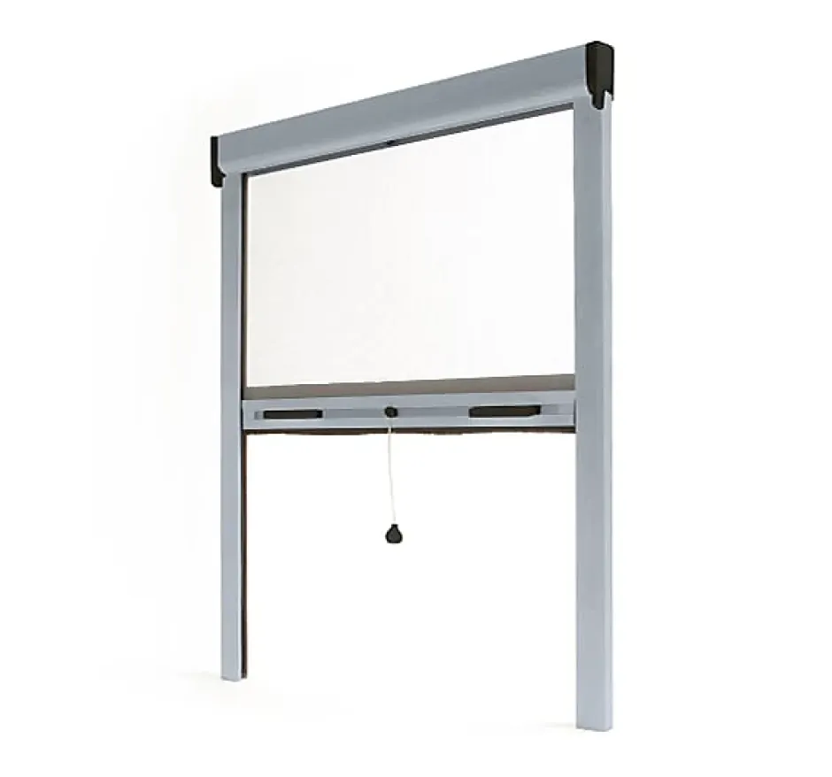 Store Moustiquaire Recoupable LUXE - L125 x H220cm - Argent-Avosdim Discount