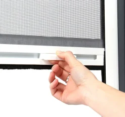 Avosdim Store Moustiquaire Recoupable LUXE - L80 x H100cm - Blanc