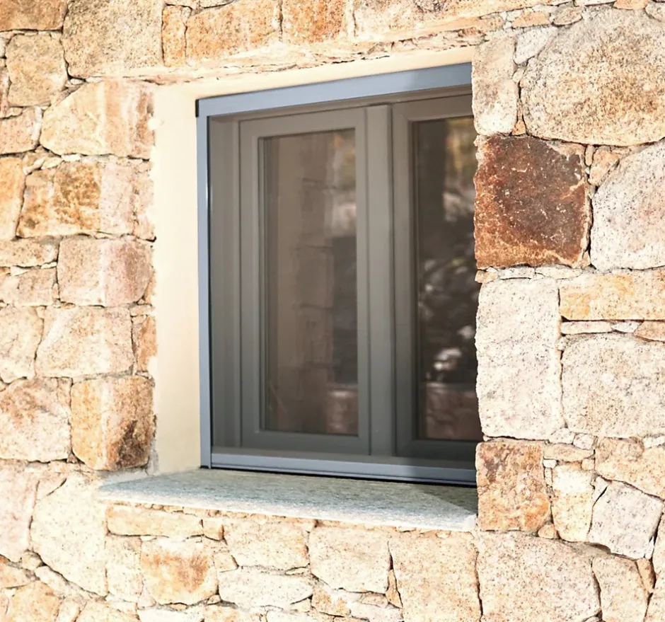 Store Moustiquaire Recoupable LUXE - L150 x H220cm - Argent-Avosdim Online