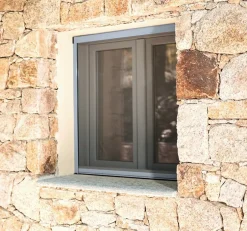 Avosdim Store Moustiquaire Recoupable LUXE - L150 x H160cm - Argent