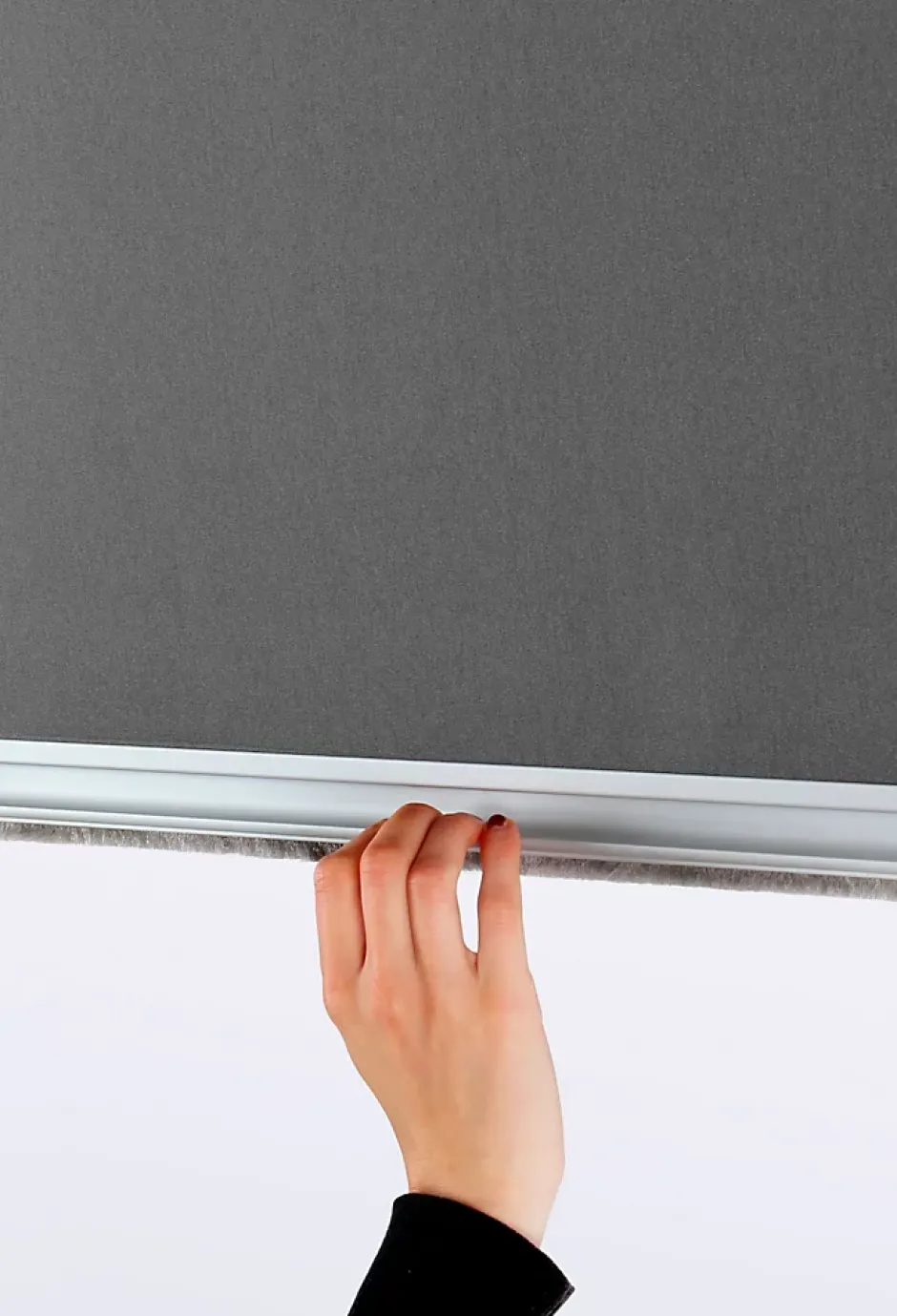 Avosdim Store occultant compatible fenêtre de toit VELUX pour dimension 104 - Gris Anthracite