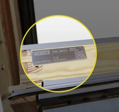 Avosdim Store occultant compatible fenêtre de toit VELUX pour dimension UK08 - Bleu