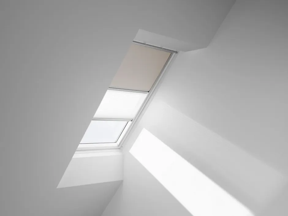 Store occultant duo fenêtre de toit DFD MK04 beige-Velux Hot