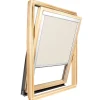 Avosdim Store occultant pour fenêtre de toit ROTO - Beige - avec un vitrage de H 83,5 x 60 cm