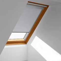 VELUX Store occultant Classic uni gris à commande manuelle DBL M04 4204