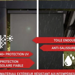 Store Vertical 160x250cm extensible avec manivelle intérieur et extérieur balcon et terre-Bb Loisir Sale