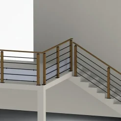 Support de fixation réglable pour main courante, Moka-Kordo Outlet