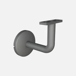 Support pour main courante murale aluminium gris, Opalu-Kordo Hot