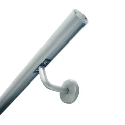 Support pour main courante murale aluminium gris, Opalu-Kordo Hot