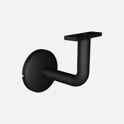 Support pour main courante murale aluminium noir, Opalu-Kordo Sale