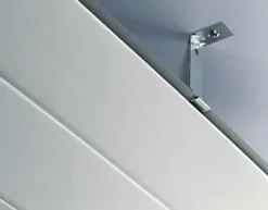 Grosfillex Suspension pour lambris PVC vendue par 10 métallique longueur 150 mm