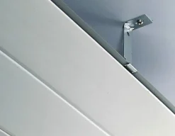 Grosfillex Suspension pour lambris PVC vendue par 10 métallique longueur 150 mm