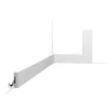 Orac Decor SX162 Moulure multifonctionnelle Axxent - 4x1x200cm (h x p x l) - plinthe décorative Pack 2 pièces / RAL9003