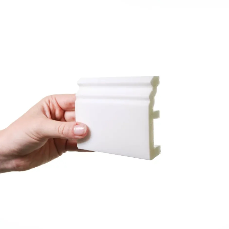 Orac Decor SX195 Plinthe -8 x 1,9 x200cm (h x p x L) - plinthe décorative polymère Pack 2 pièces