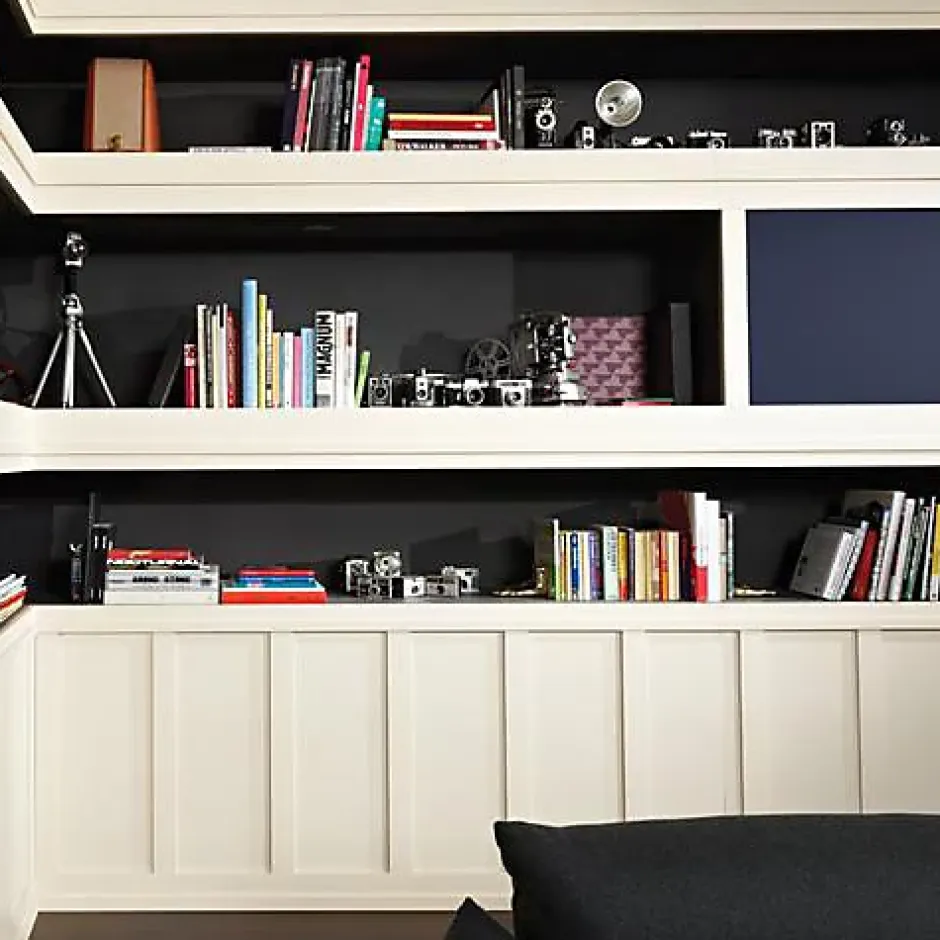 SX157 Plinthe - 6,5x1,3x200cm (h x p x L) - plinthe décorative polymère Pack 2 pièces / RAL9003-Orac Decor Online