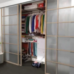 Geom Système coulissant Gravita pour 2 cloisons amovibles